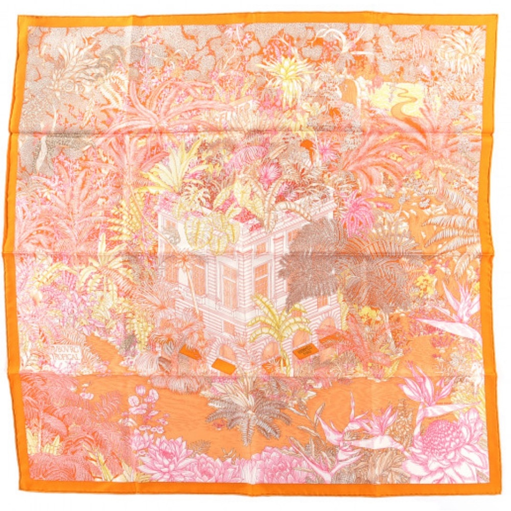 Hermes 90 cm silk scarf